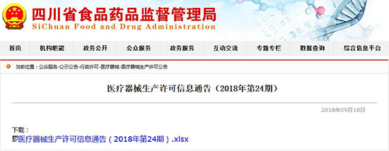 醫(yī)療器械生產經營許可或備案信息公開內容有哪些？(圖1)