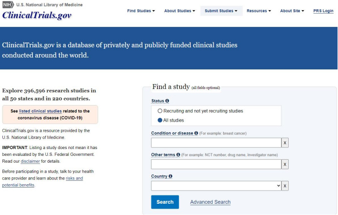 超實(shí)用的臨床試驗(yàn)從業(yè)者網(wǎng)址大全(圖7)